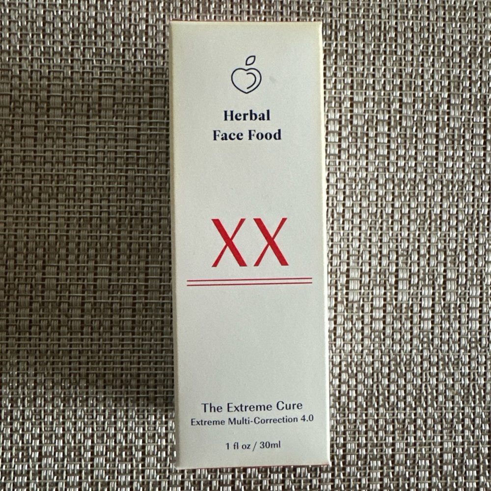 Herbal Face Food Extreme Cure XX Serum 1 fl oz/30 mL– New, Unopened, Cold-Stored
